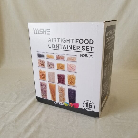NEW IN BOX! Airtight BPA-Free Stackable Food Storage Containers w/Sealing Lids - Picture 9 of 15